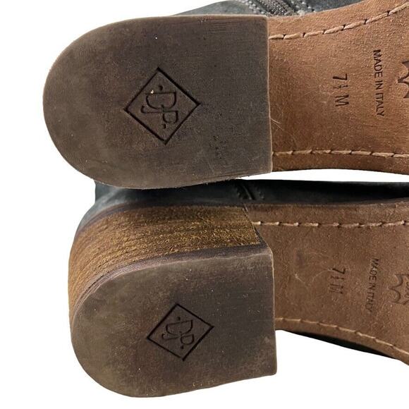 Donald J Pliner Darua Western Couture Collection Womens Ankle Boots Leather 7.5 - Picture 14 of 16